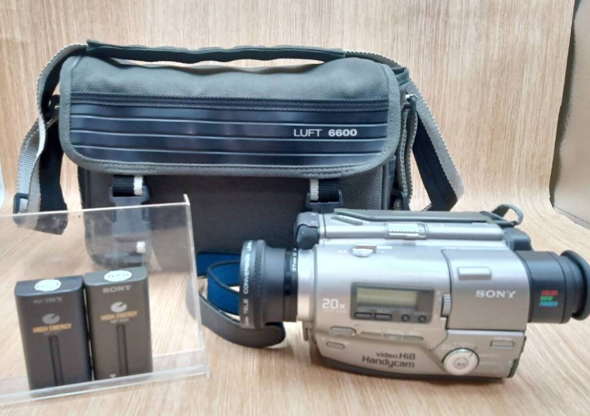【S84】ソニー/SONY/ビデオカメラ/video Hi8 Handycam/付属品/ジャンク