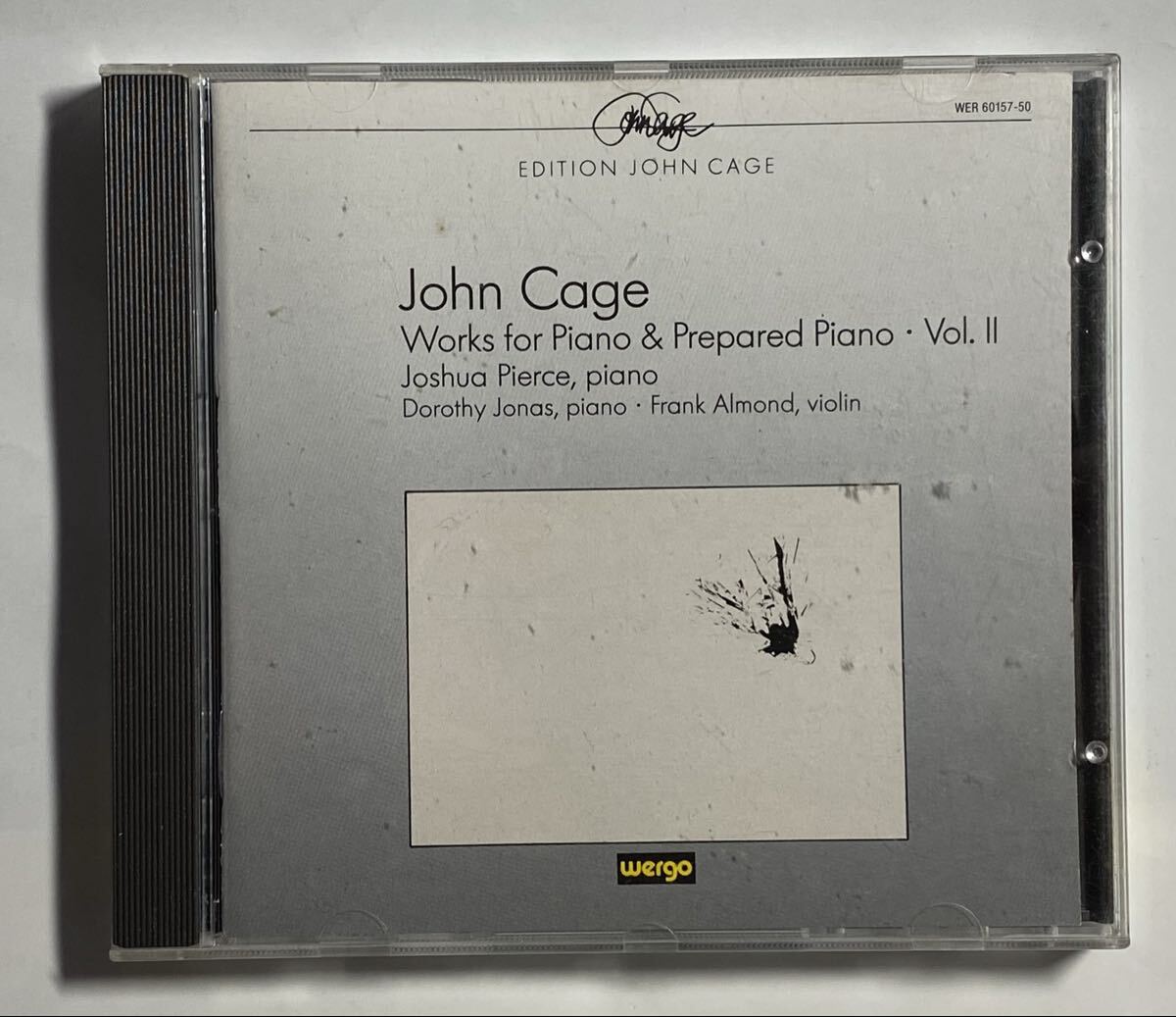 CD 輸入盤　ジョン・ケージ　John Cage Works for Piano 他