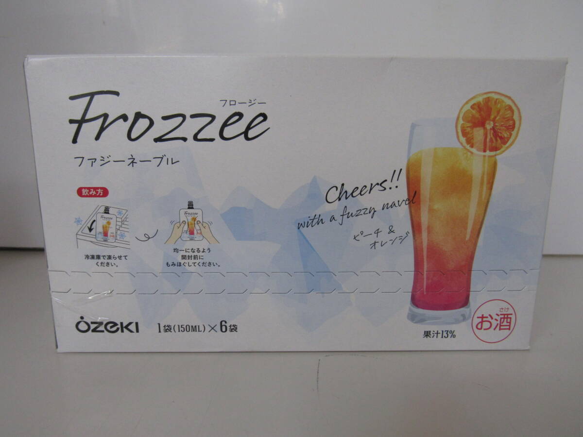 A■未使用■大関 Frozzee(フロージー)ファジ-ネ-ブル（ピーチ＆オレンジ）150ml 6袋■