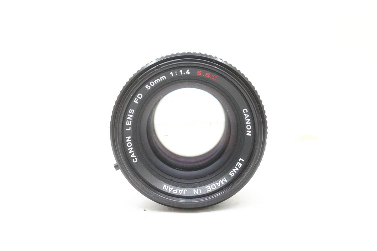 ★良品★CANON キヤノン FD 50mm F1.4 S.S.C オールド単焦点レンズ！OK8097