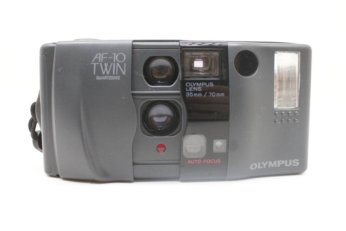 ★良品★OLYMPUS オリンパス AF-10 TWIN 35/70mm 人気のコンパクトフィルムカメラ！ 希少な完動品！ OK7828