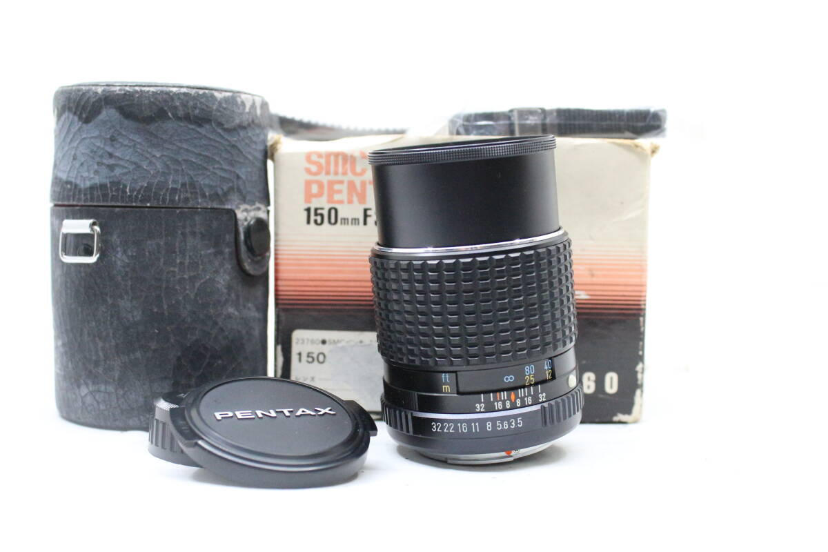 ★良品★PENTAX ペンタックス SMC PENTAX-M 150mm F3.5 標準単焦点レンズ！ OK8593