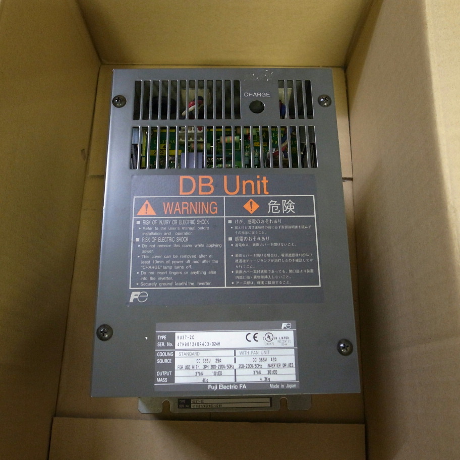 富士電機 制動ユニット BU37-2C 中古品