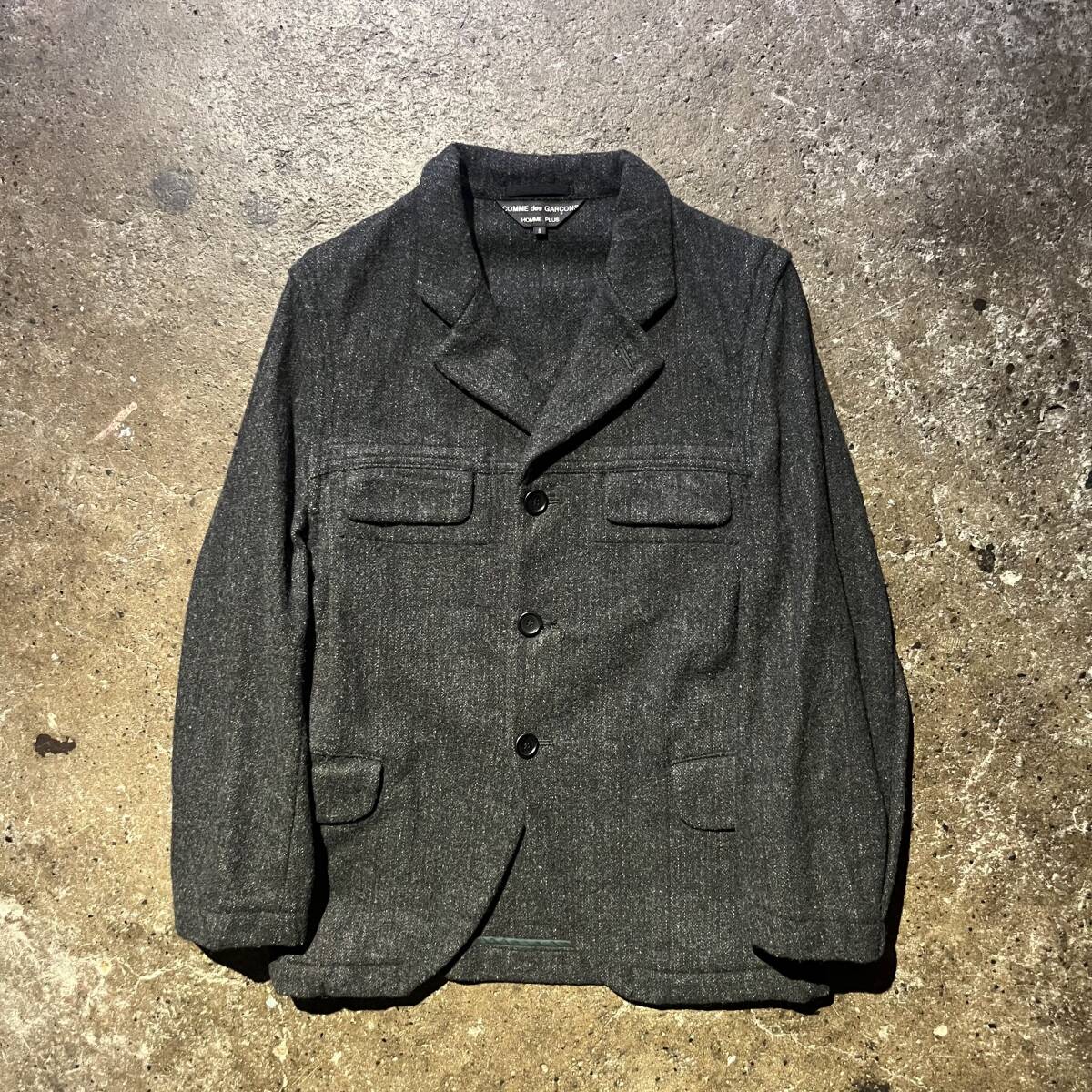 COMME des GARCONS HOMME PLUS 98aw アウトシームジャケット コムデギャルソンオムプリュス 1998aw AD1998 90s インサイドアウトサイド期