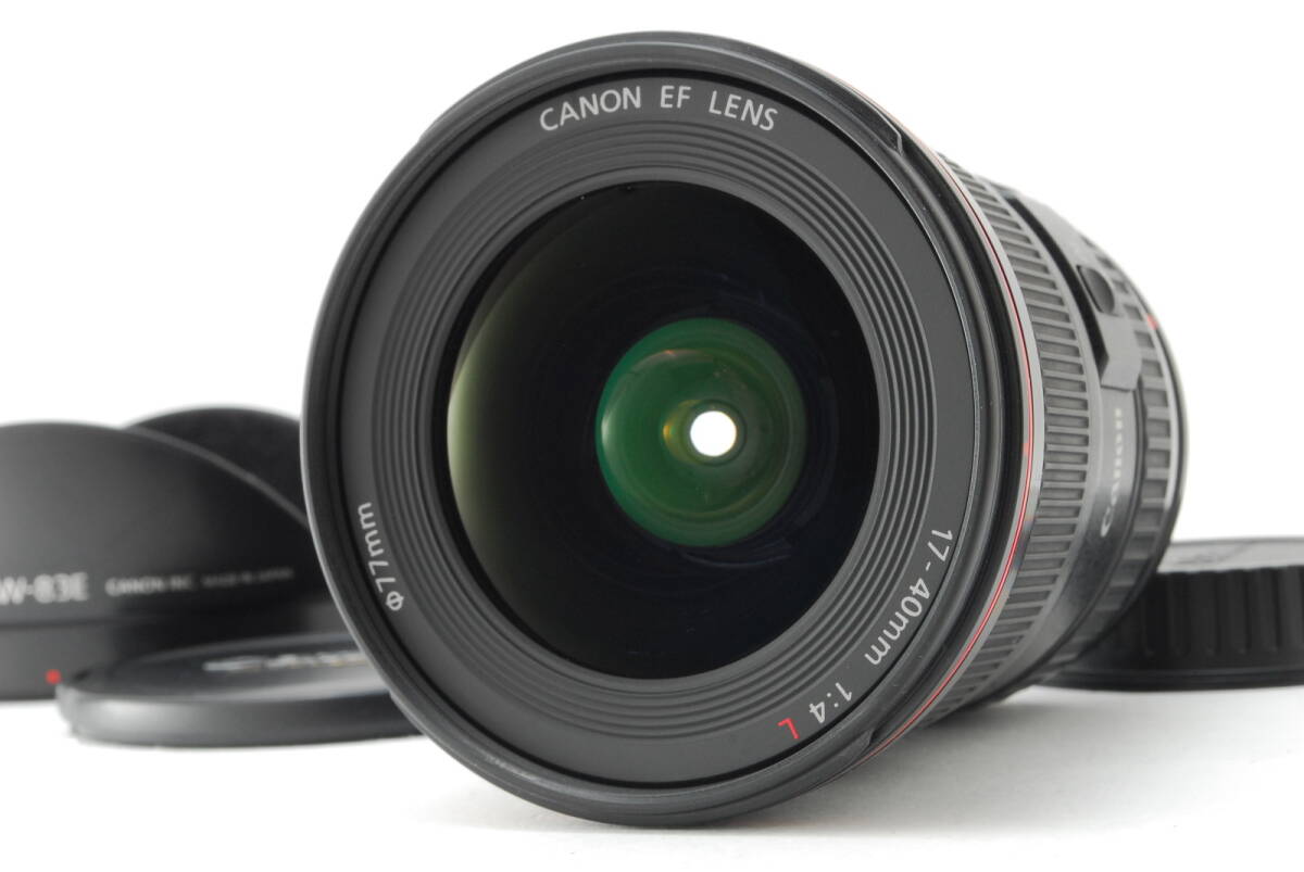 【超美品】Canon EF 17-40mm f/4 L USM Ultra-Wide Angle Zoom Lens キャノン 望遠 レンズ #B-374