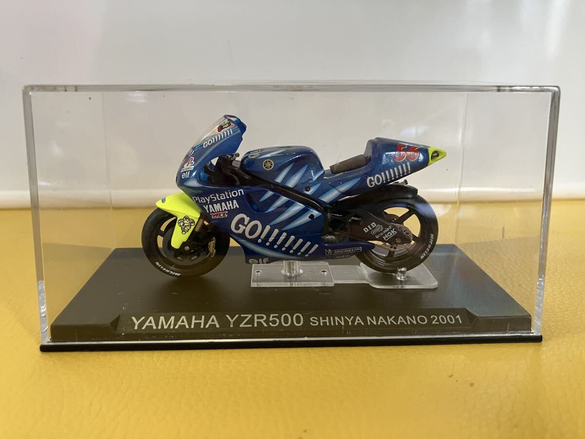 デアゴスティーニ チャンピオンバイクコレクション YAMAHA YZR500 中野真矢　2001。