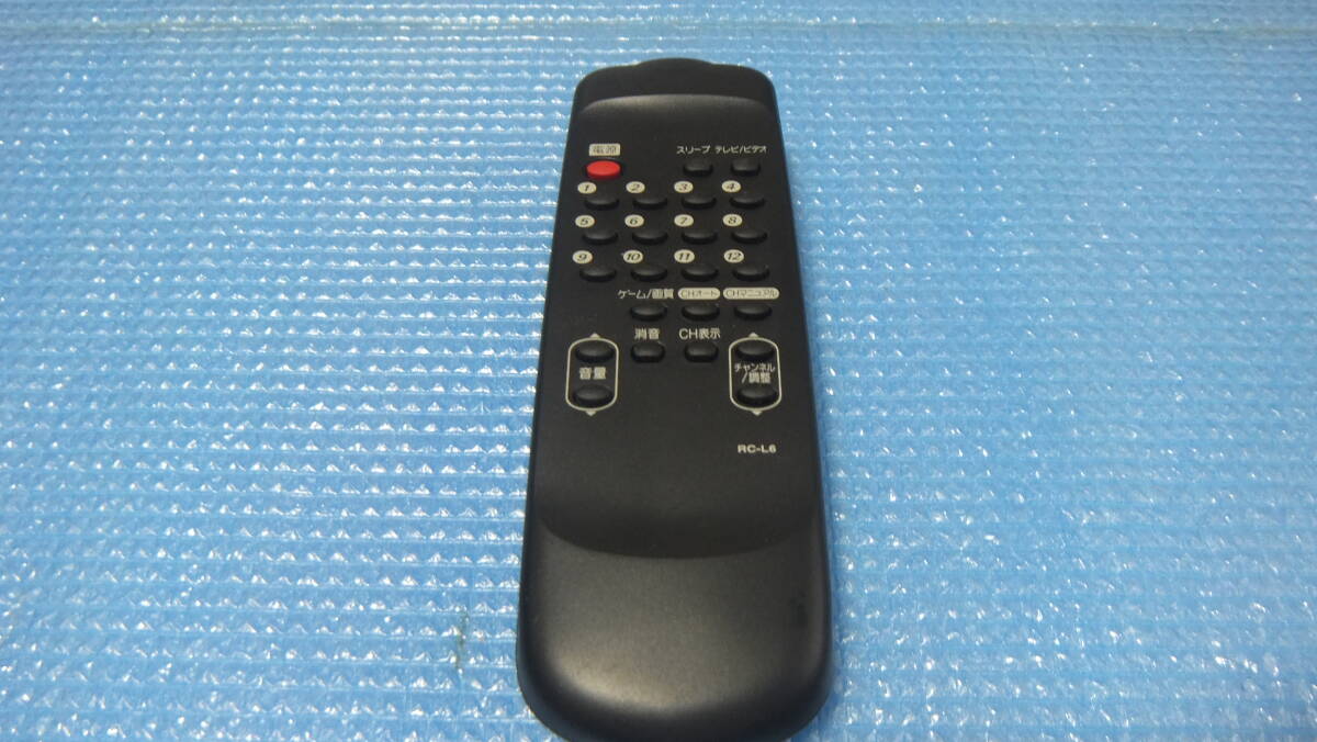 即決 送料520円～ 未使用 FUNAI TV テレビ リモコン RC-L6