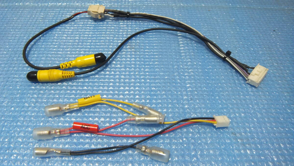 即決 送料200円～ 未使用 スズキ マツダ 純正 ケンウッド ナビ 8インチ 接続 ハーネス RCA 入力 24P 8P 3P