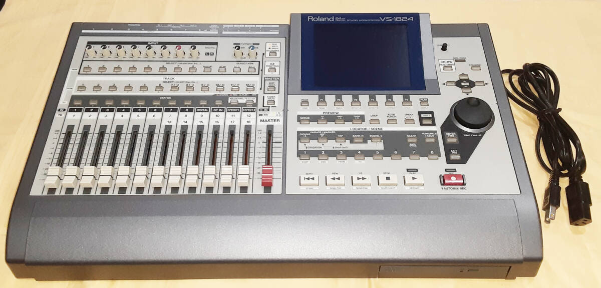 ★Roland VS-1824 CD v1.50 DIGITAL STUDIO WORKSTATION HDD 40GB 新品/CD/CD-RW★OK!!★MADE in JAPAN★
