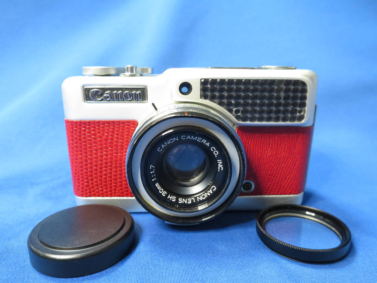 キャノン デミ S キャノンレンズ SH30mm F1.7 ハーフカメラ 送料無料!!! CANON demi