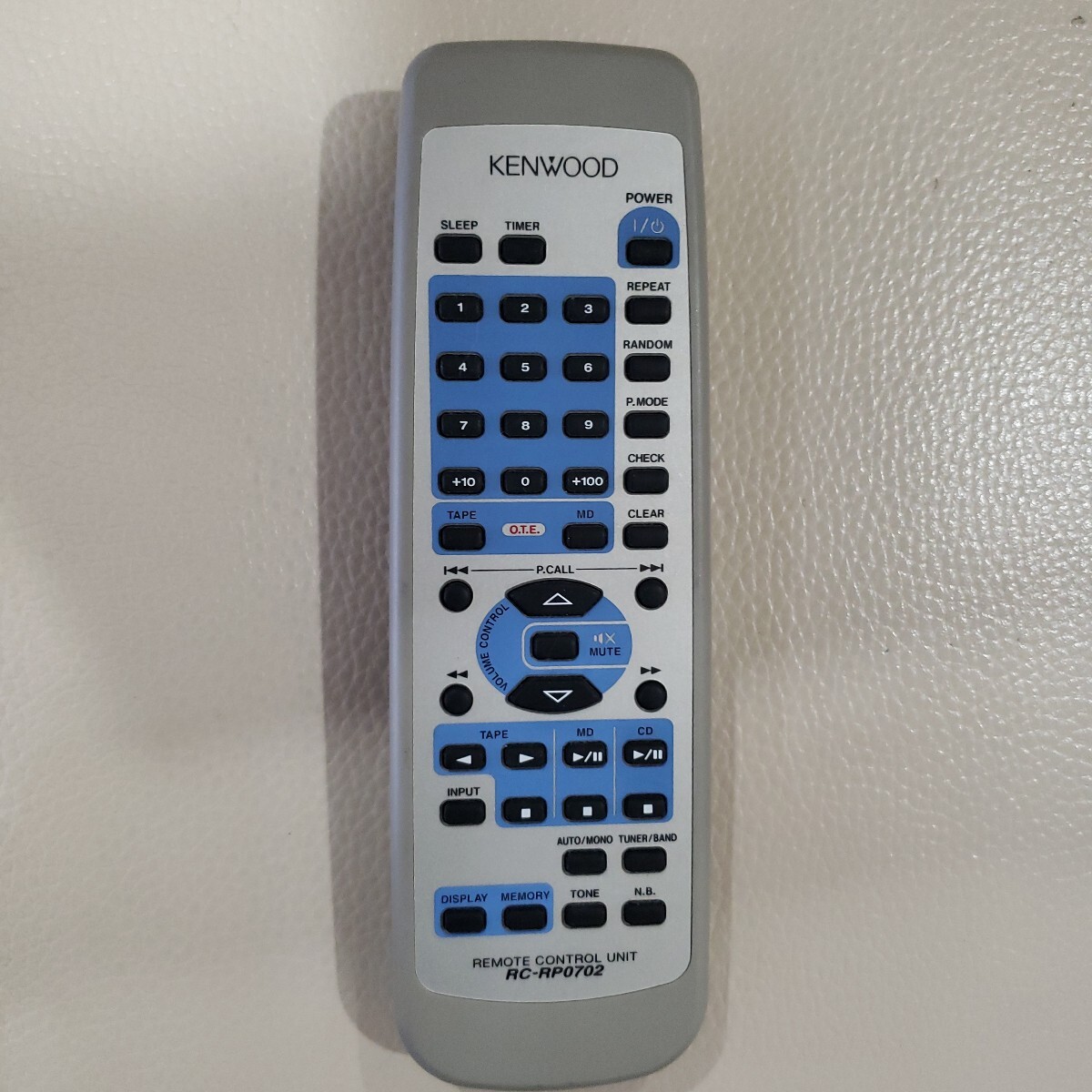 KENWOOD　RC-RP0707 リモコン　 ケンウッド　ソーテック　コンポ