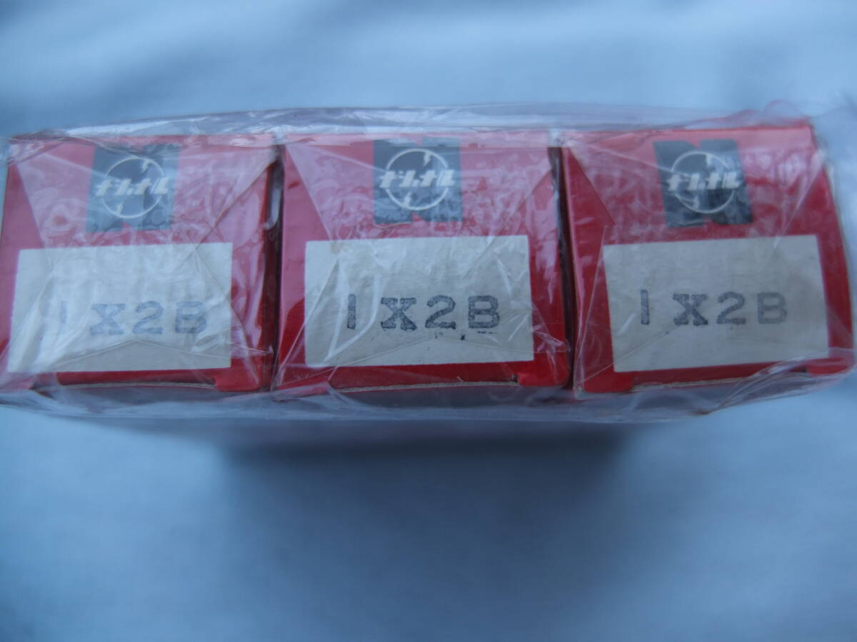 真空管　１Ｘ ２Ｂ（直熱型高真空二極管）ナショナル製　３本　未開封品
