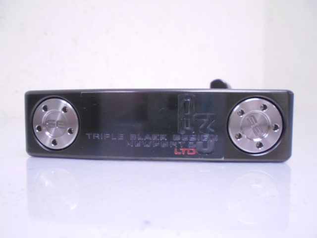 【中古】 タイトリスト B3 TRIPLE BLACK NEWPORT 2 オリジナルスチール[34] 3.5 パター スチールシャフト おすすめ メンズ 右[9118]