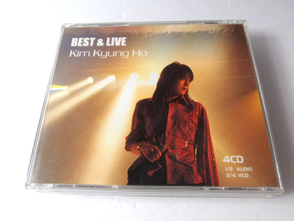 キム・ギョンホ Kim Kyung Ho Best & Live 韓国メタル 2CD+2VCD (4CD)