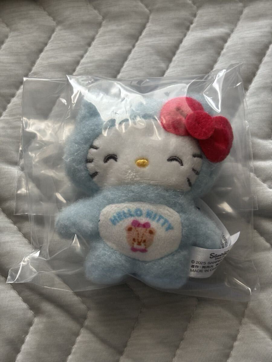 ★未使用★ Hello kitty シークレット マスコット　全身スーツ水色　 サンリオ