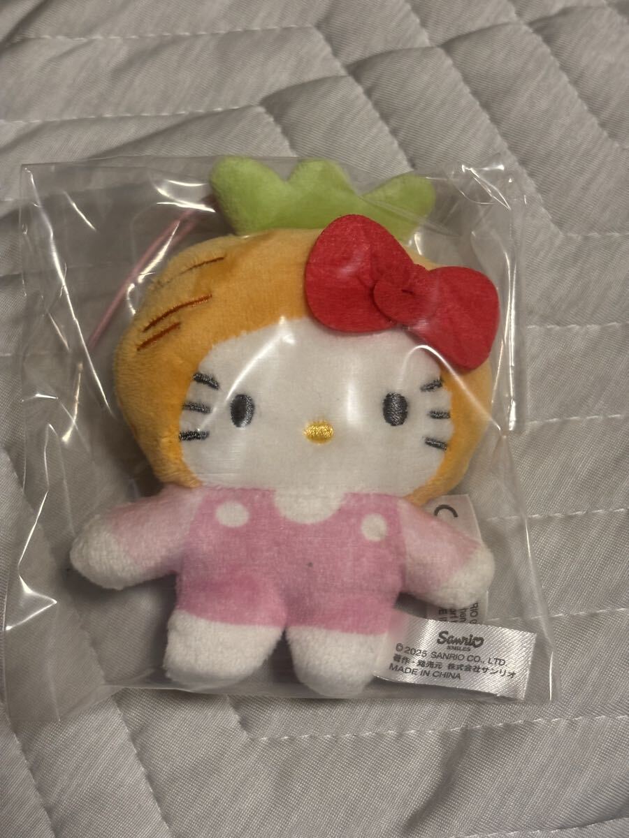 ★未使用★ Hello kitty シークレット マスコット　にんじんフード　サンリオ