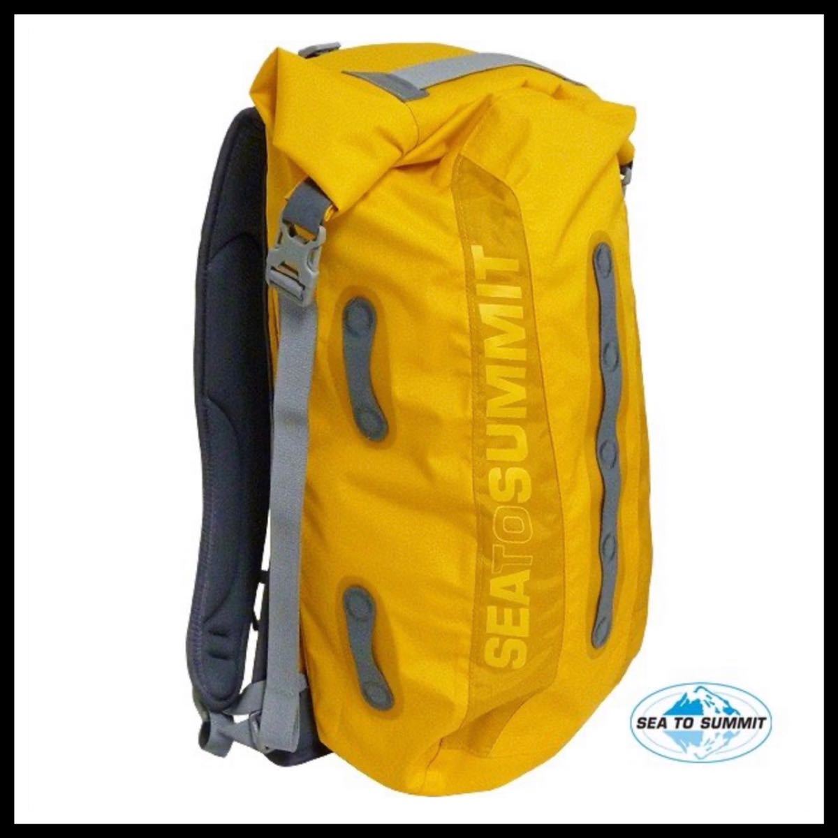 【送料無料】SEA TO SUMMIT シートゥーサミット ドライバック 防水デイバック カーブ24L カヤック カヌー イエロー