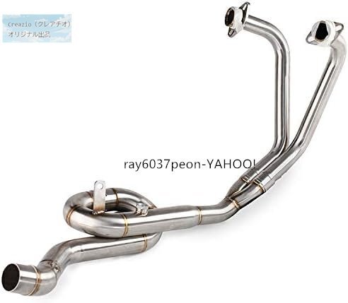 YZF-R25/R3 MT-25/MT-03 対応 フルエキゾーストマフラー 中間パイプ サイレンサー スリップオン