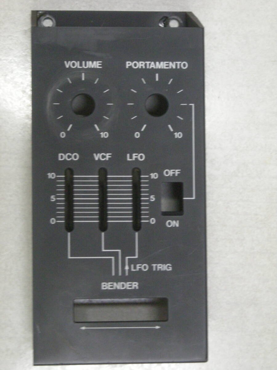 Roland Juno-106 JUNO-106S用ベンダーパネルのみ　部品　パーツ　中古