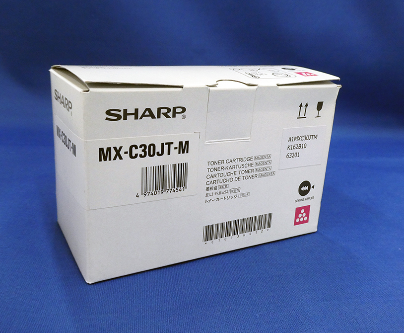 シャープ　純正トナーカートリッジ　MX-C30JT-M　マゼンタ　新品未開封品　MX-C300W用
