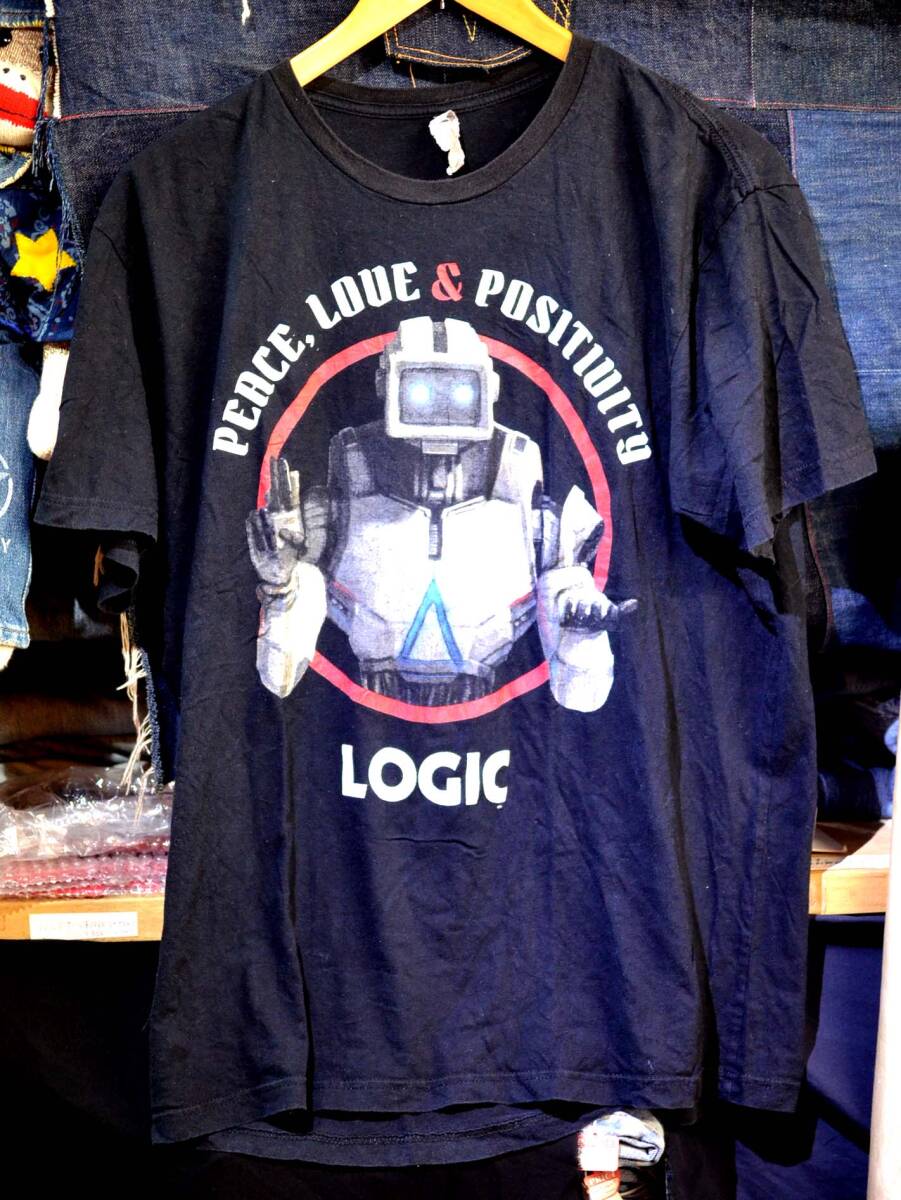 D475/アメリカ直輸入 Ｔシャツ 　LOGIC ロジック　ULTRA 85美品！