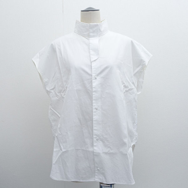 ★ ザ リラクス ノースリーブ プラケットシャツ ホワイト サイズ36 21SS-REBL-260L (0220530900)