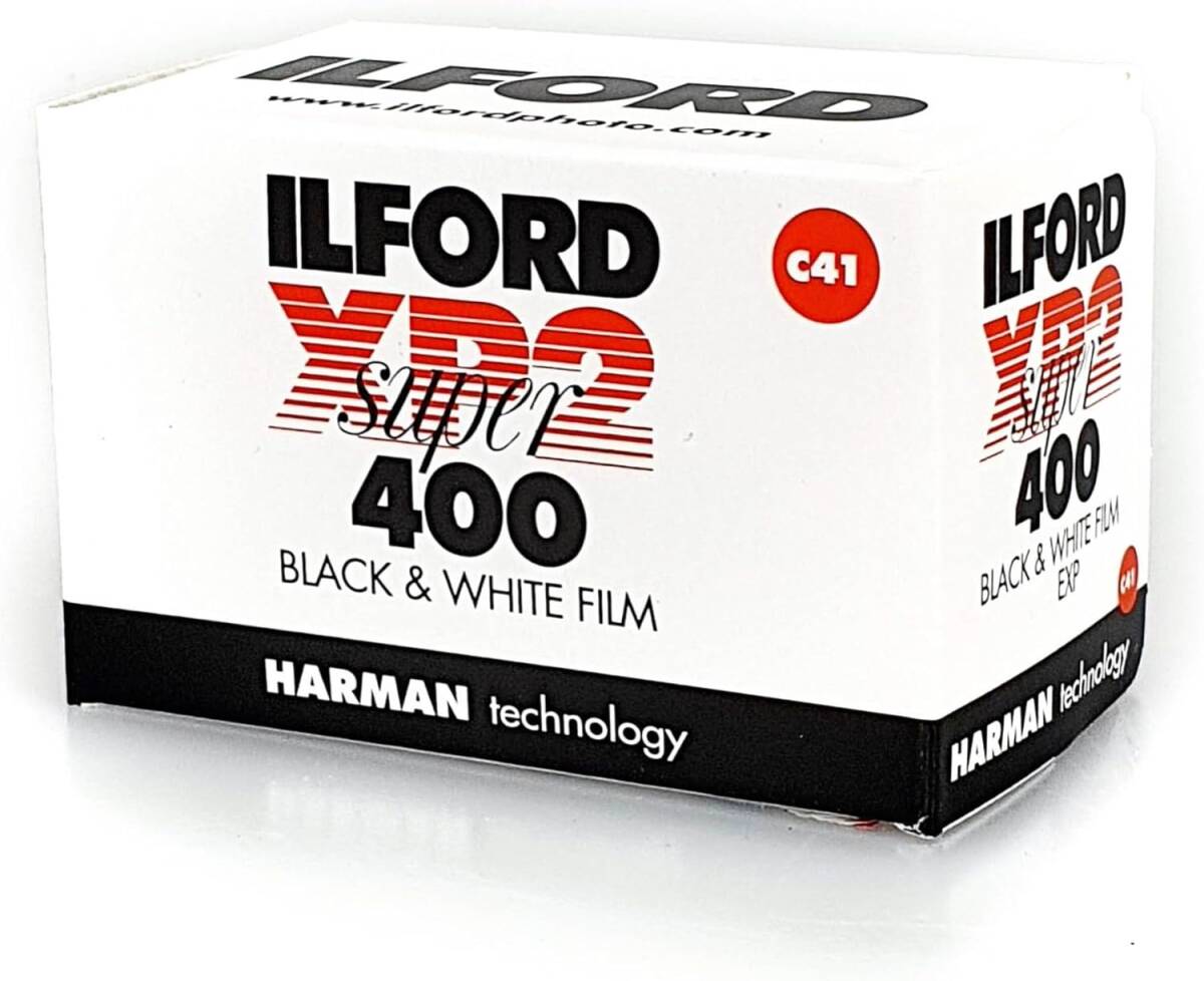 [送料無料] 白黒 イルフォード XP2スーパー 24枚撮【1本】カラー現像 135/35mm ILFORD 黒白フィルム/モノクロ【即決】0019498839580★新品