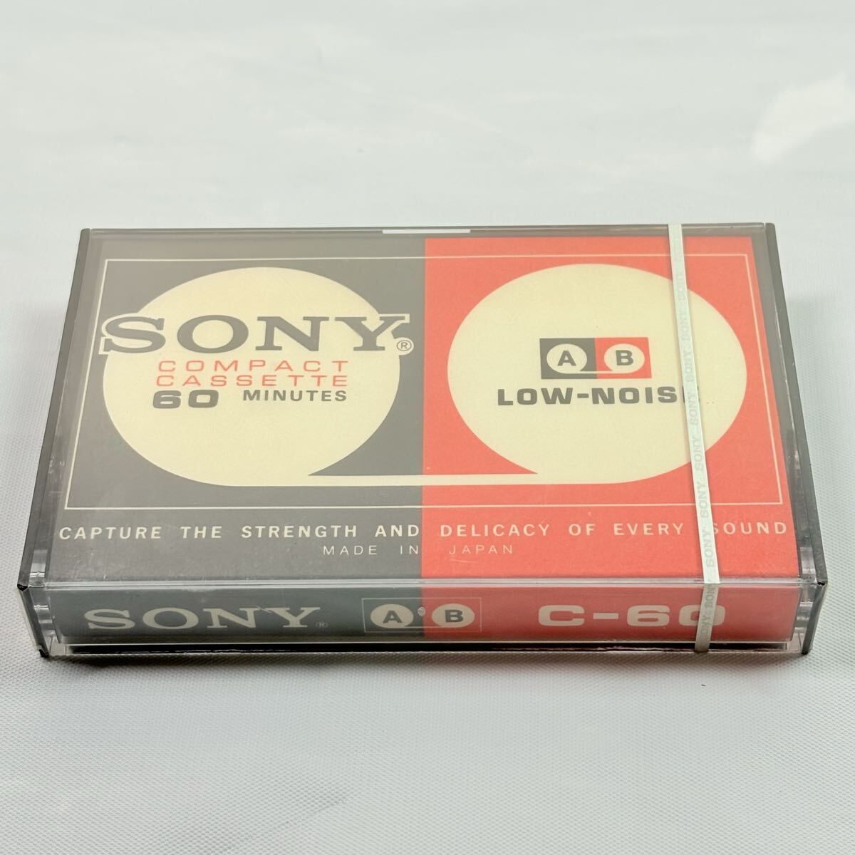 未開封品　SONY COMPACT CASSETTE 60 LOW-NOIS カセットテープ　廃盤　希少　レトロ