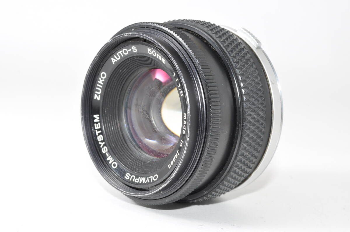 動作品 オリンパス OLYMPUS ZUIKO AUTO-S 50mm F1.8 ♯A7021