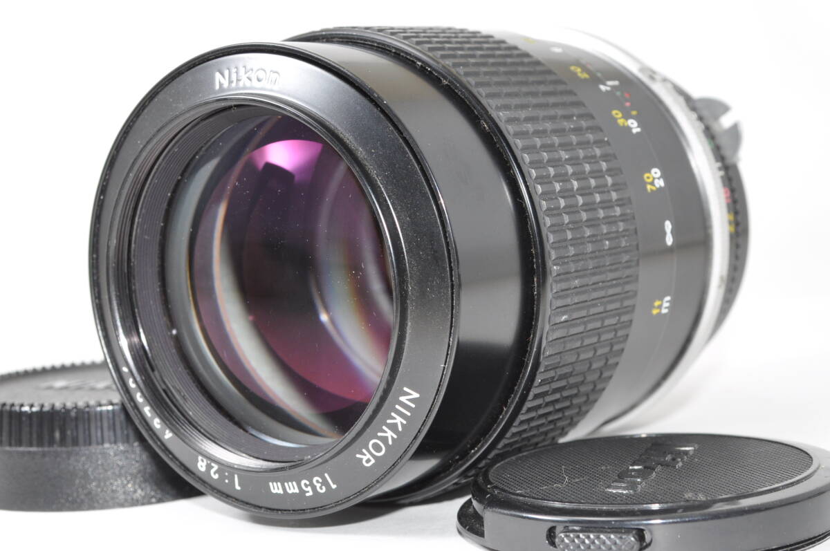 ☆貴重な美品☆ ニコン Nikon NIKKOR 135mm F2.8 ♯A7039