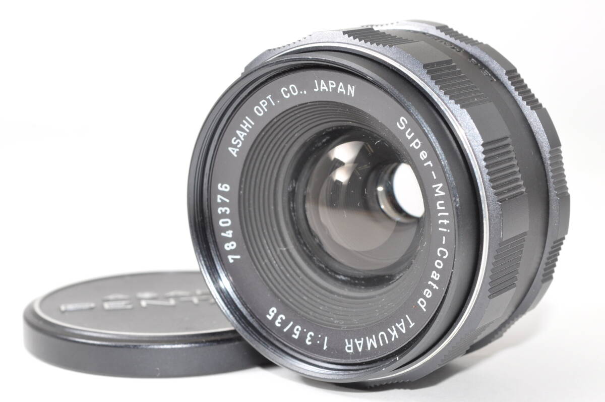 並品・動作好調 ペンタックス PENTAX Super-Multi-Coated TAKUMAR 35mm F3.5 ♯A7055