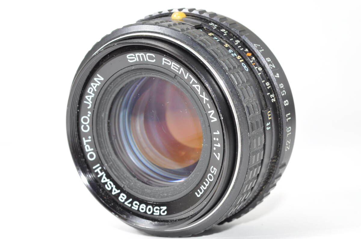 並品・動作品 ペンタックス SMC PENTAX-M 50mm F1.7 ♯A7061
