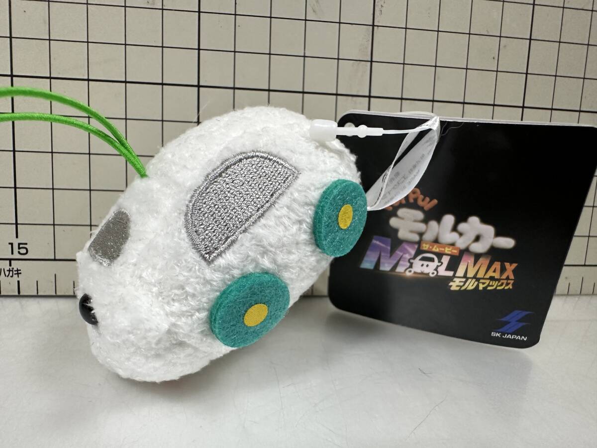 PUI PUI モルカー ザ・ムービー MOLMAX ぷちマスコット　シロモ　モルモット　ぬいぐるみ　ストラップ　グッズ