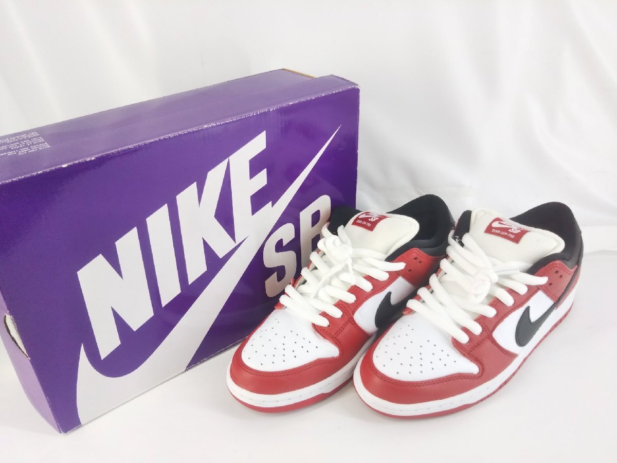 NIKE SB DUNK LOW PRO ナイキ SB ダンク ロー プロ ジェーパック シカゴ/バーシティレッド アンド ホワイト BQ6817-600 28cm
