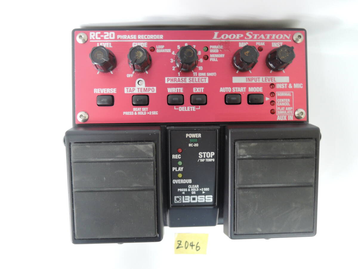 BOSS RC-20 Loop STATION エフェクター 通電確認済み Z046