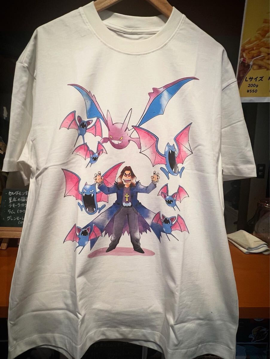 BLACK SABBATH × Pokmon オジーオズボーン ポケモン　クロバット ズバット 両面プリント fear of got geeks rule saintmichael dbruze