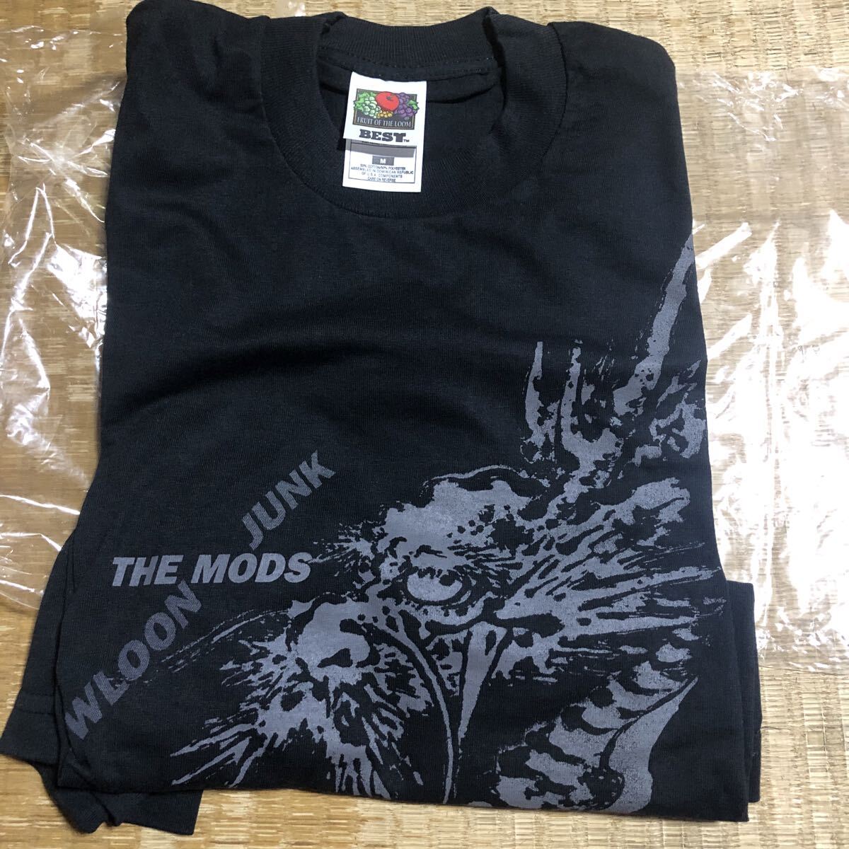 THE MODS【ザ・モッズ】【黒色】販促物Tシャツ　Mサイズ【非売品】新品未使用