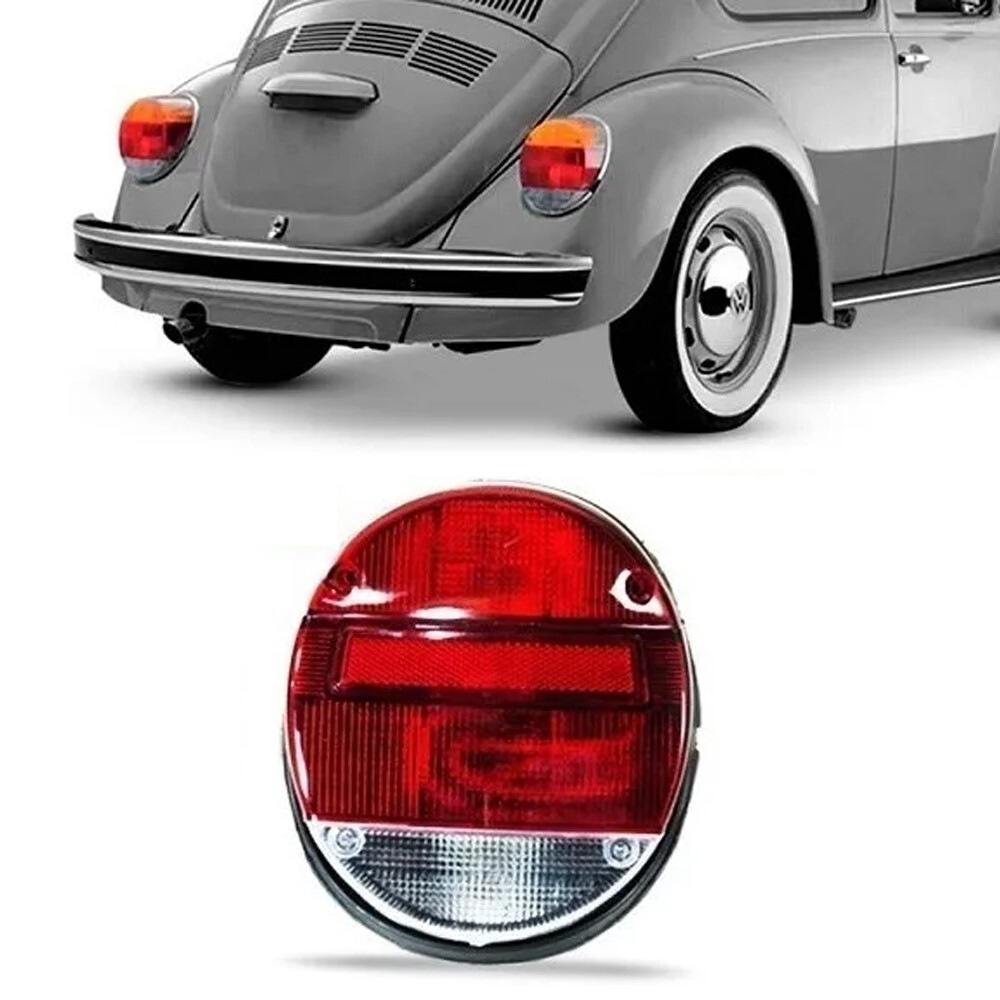 リアライト テールライト 完全なアッセンブリー レンズ 色 レッド ルビー 透明 クリア 白 VW ビートル バグ T1 1973用 ～1979 年か1996 年
