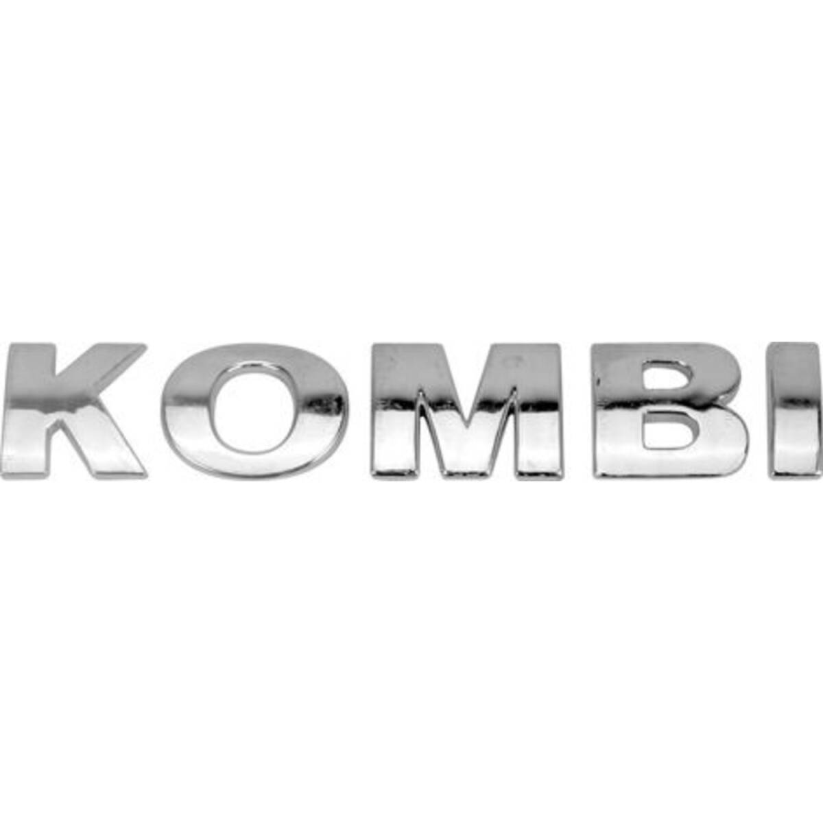 カー エンブレム 15cm KOMBI コンビ フォルクスワーゲン Volkswagen メッキ クローム T2 バス 空冷VW