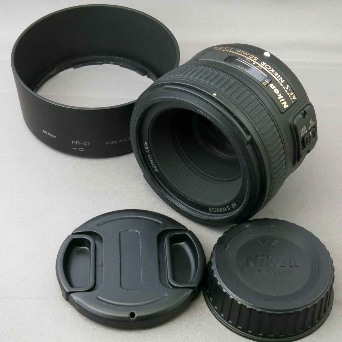 Nikonニコン　AF-S50mmF1.8G　ニコンＦマウント★NO.9480
