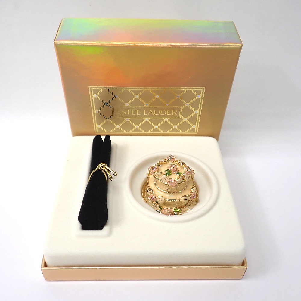 Ft182619 練香水 エスティ ローダー クリスマス ホリディ ケーキ 未使用・保管品