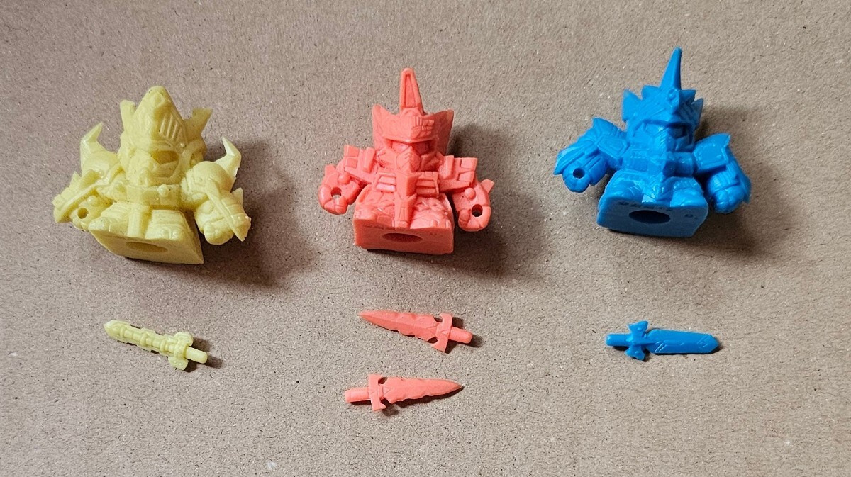 ガン消し SDガンダム外伝 バーサルナイトセフィランサス 重騎士サイサリス 騎士ステイメン　GP01GP02GP03