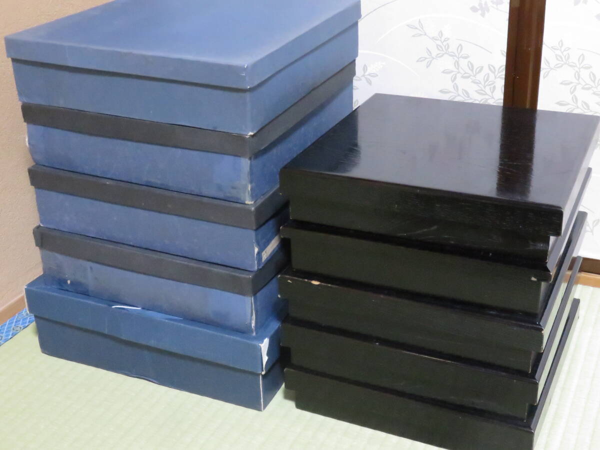 ●松花堂 弁当箱 5個●茶道具 会席