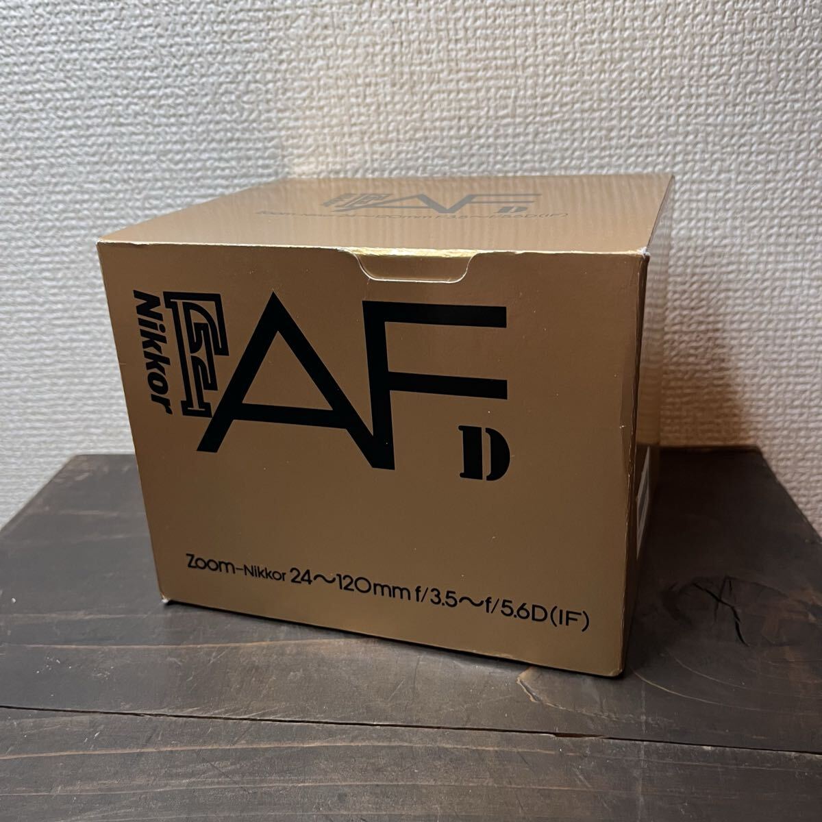 ② Nikon ニコン F AF D zoom 24-120mm f3.5-5.6d if 空箱