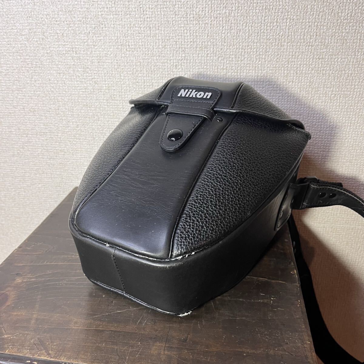 Nikon ニコン カメラケース CF-43 F5 F4S 本革 レザー ケース フィルムカメラ