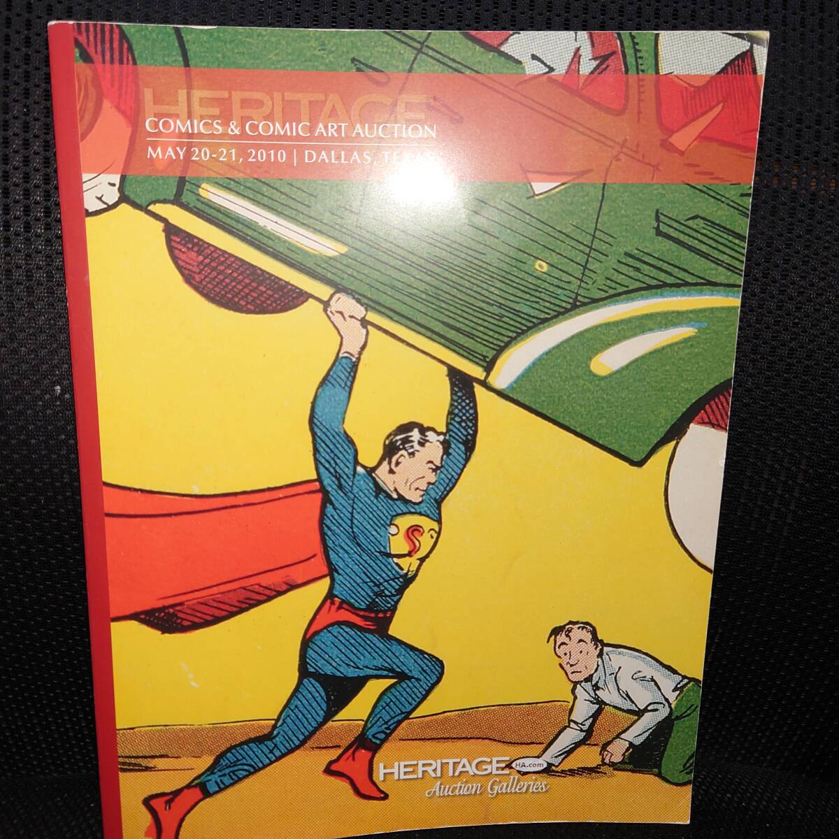 ■COMICS & COMIC ART AUCTION MAY 20-21,2010 DALLAS, TEXAS■洋書 カタログ 図録 アメコミ スーパーマン MARVEL