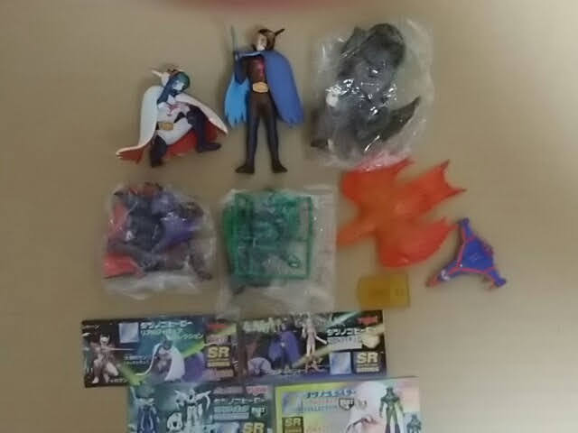 ★SRユージン 科学忍者隊ガッチャマン 大鷲のケン コンドルのジョー ベルクカッツエ 他6点 タツノコヒーローリアルフィギュアコレクション