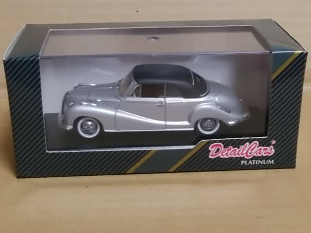 ★1/43 ディティールカーズ BMW502 カブリオ シルバー Detail cars