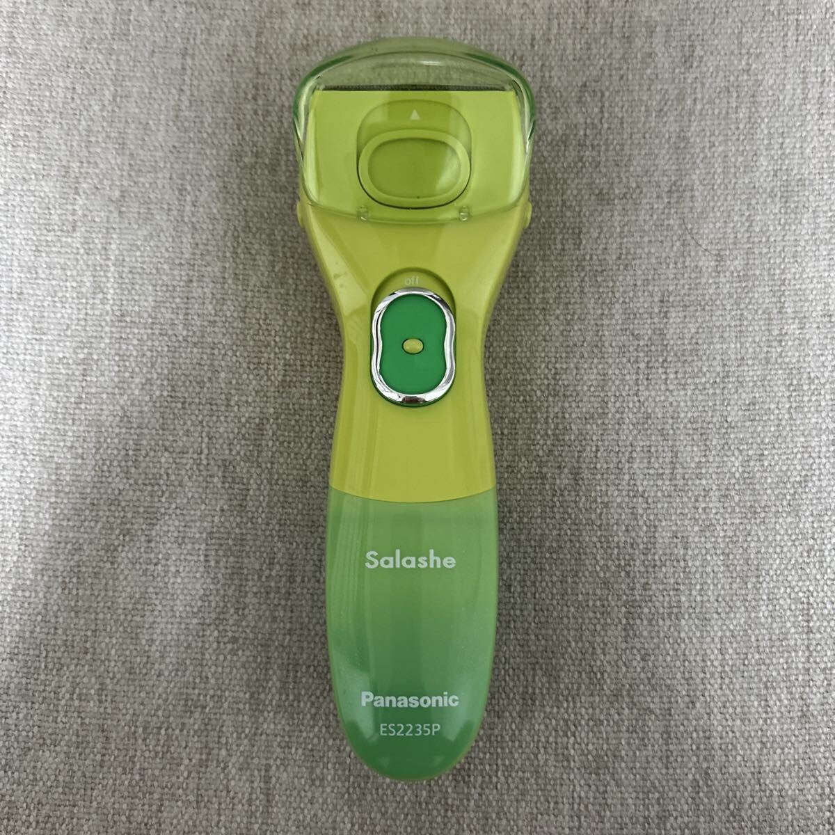 パナソニック サラシェ 全身シェーバー 乾電池式 グリーン ES2235PーG