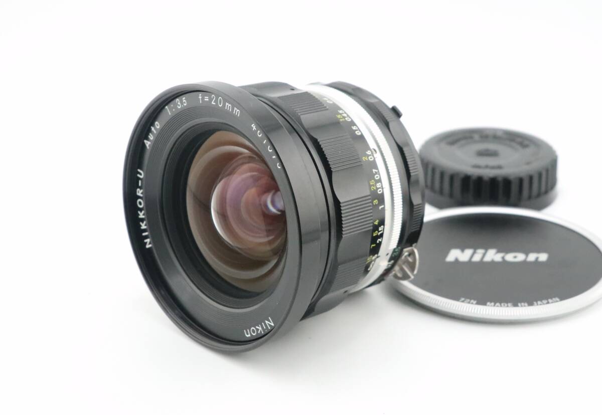 ★良品★ニコン NIKON NIKKOR-U Auto 20mm F3.5 Ai改　※U表記※★　I0891＃3189